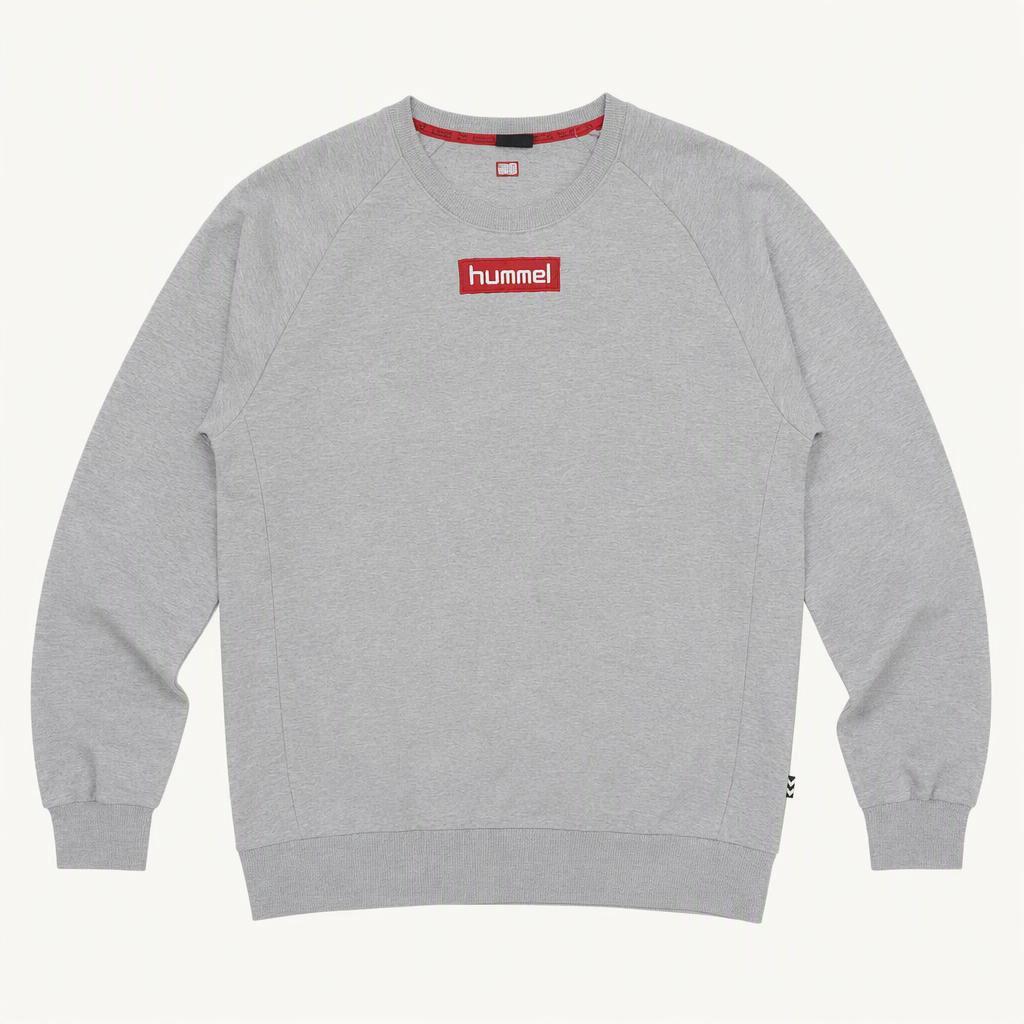 hummel 그레이 맨투맨 L