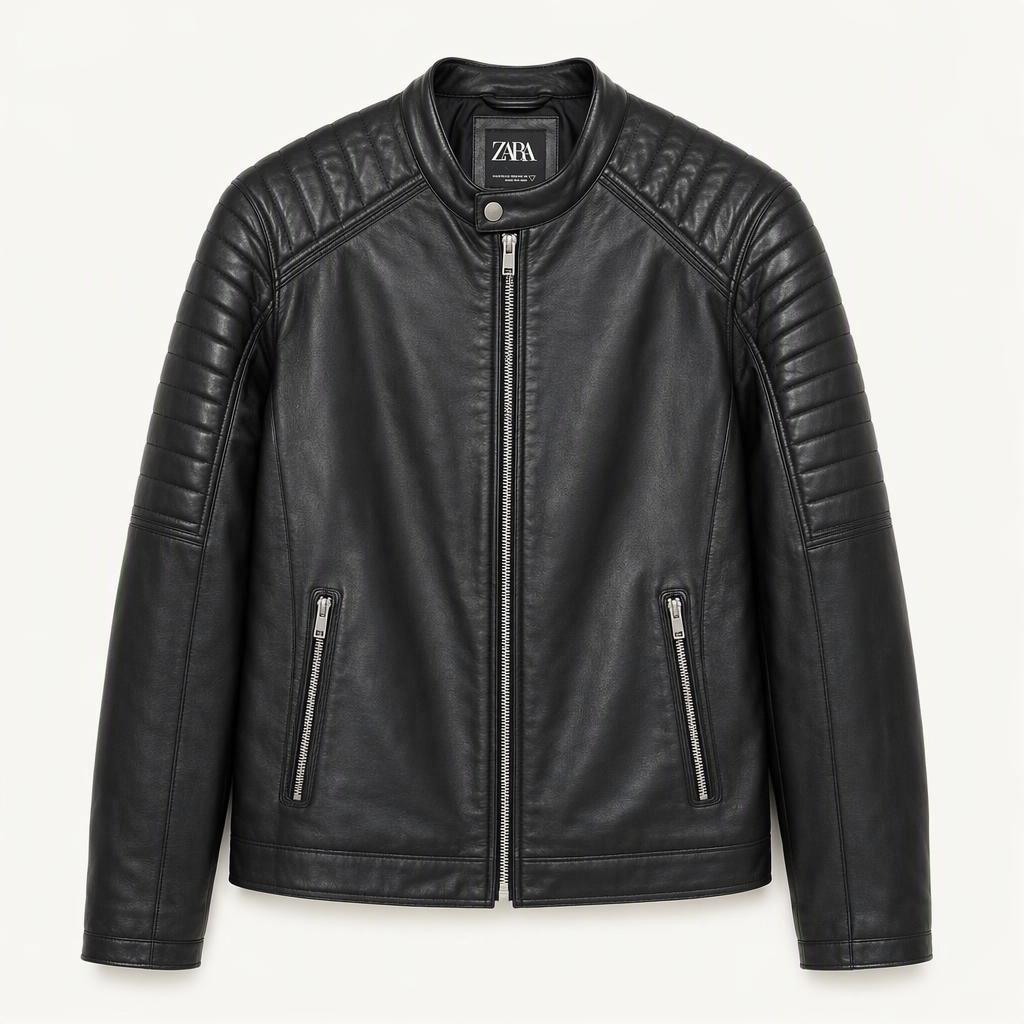 [정품] zara 자라 라이더 레더 재킷 02
