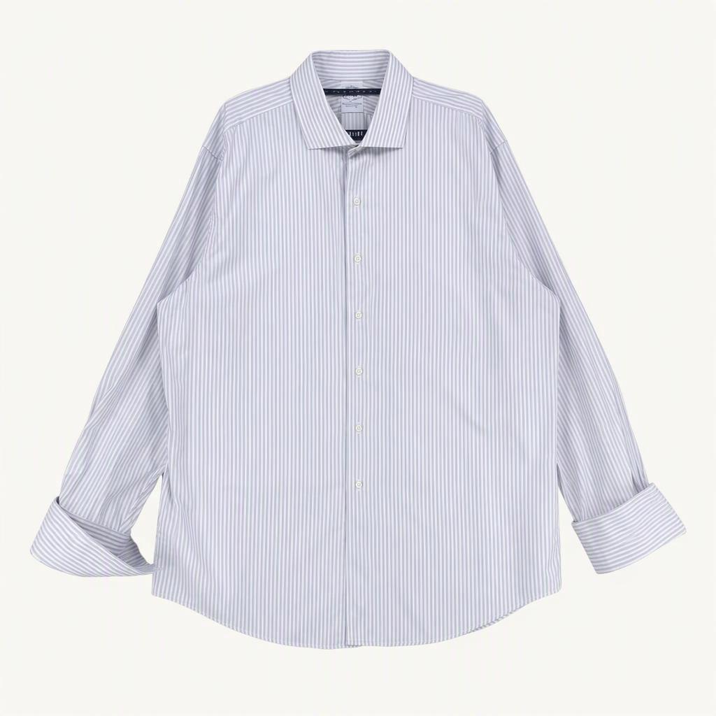 [17.5(2XL)]브룩스브라더스 퍼플 커프스 셔츠[Y6A-008]