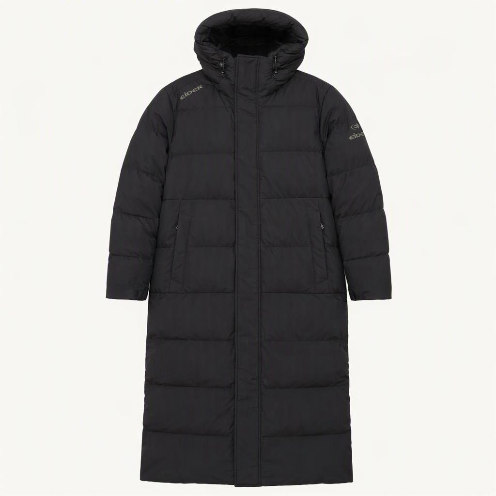 EIDER 롱패딩 블랙 M 55~뚱뚱66