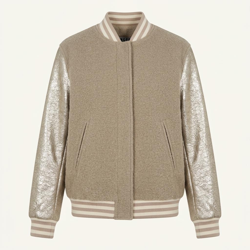 MSGM 여성베이스볼글로시점퍼40(6677)