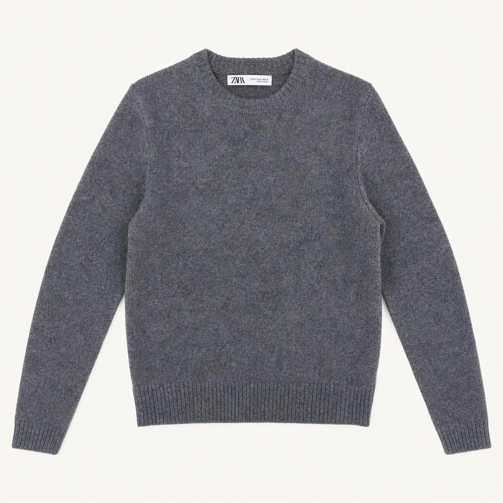 ZARA 라운드넥 니트