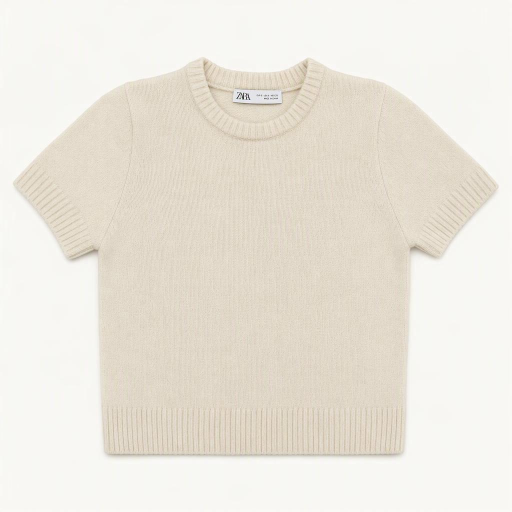 ZARA 반팔 니트