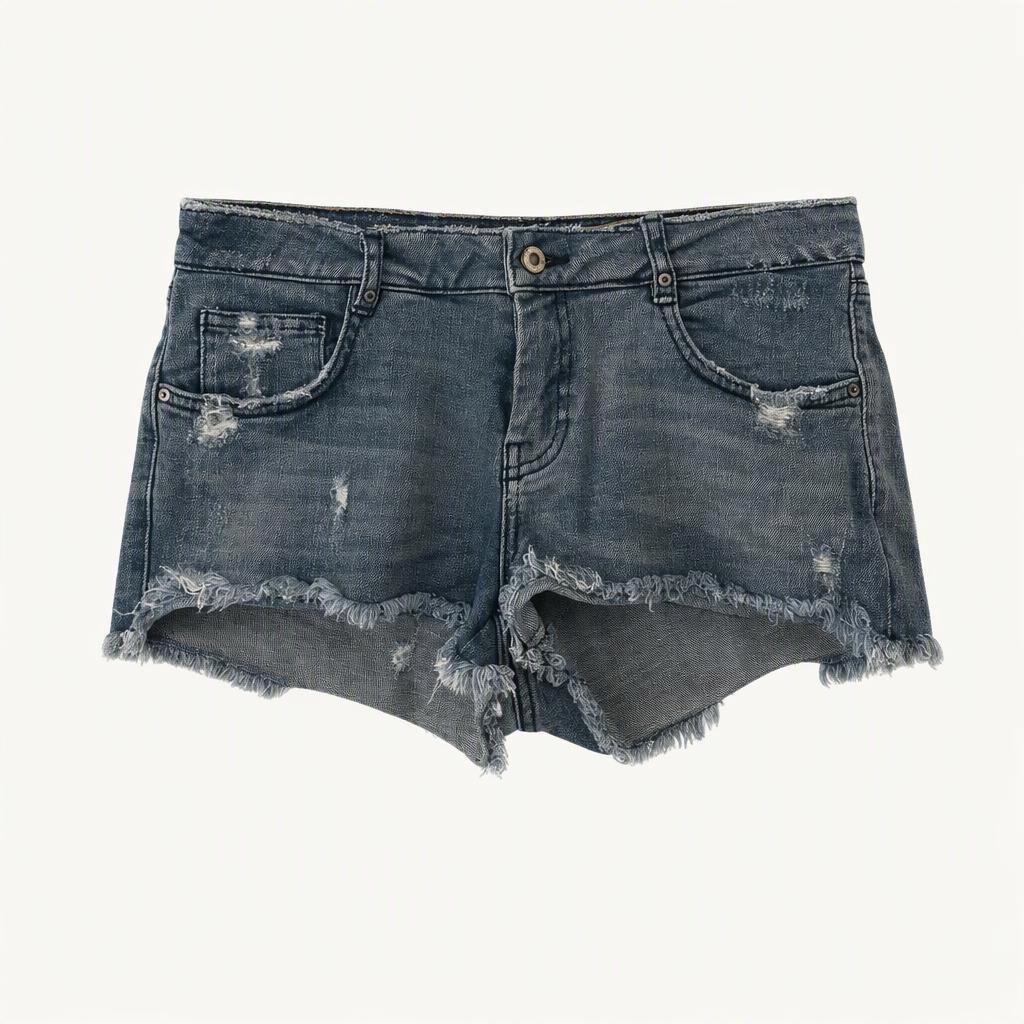 자라 ZARA TRF 컷오프 데님 핫팬츠