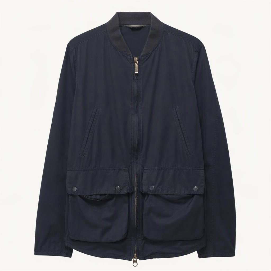 L 바버 BarBour 캠버 캐주얼 블루종 자켓  D198