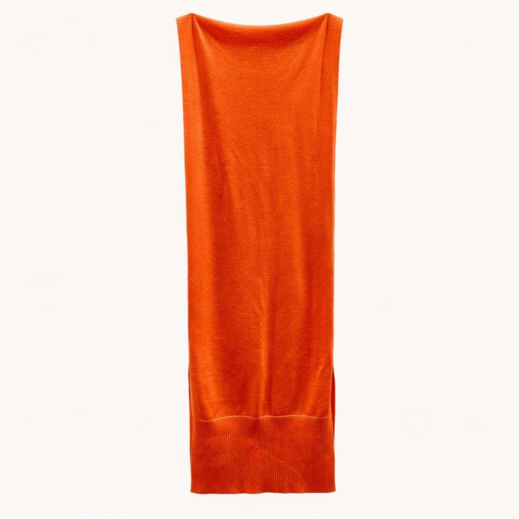 COS 순모목도리 빅머플러 오렌지컬러 진스센스