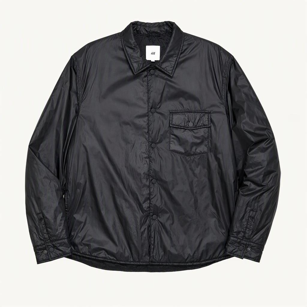 [L]H&M 셔츠 패딩 점퍼 0334