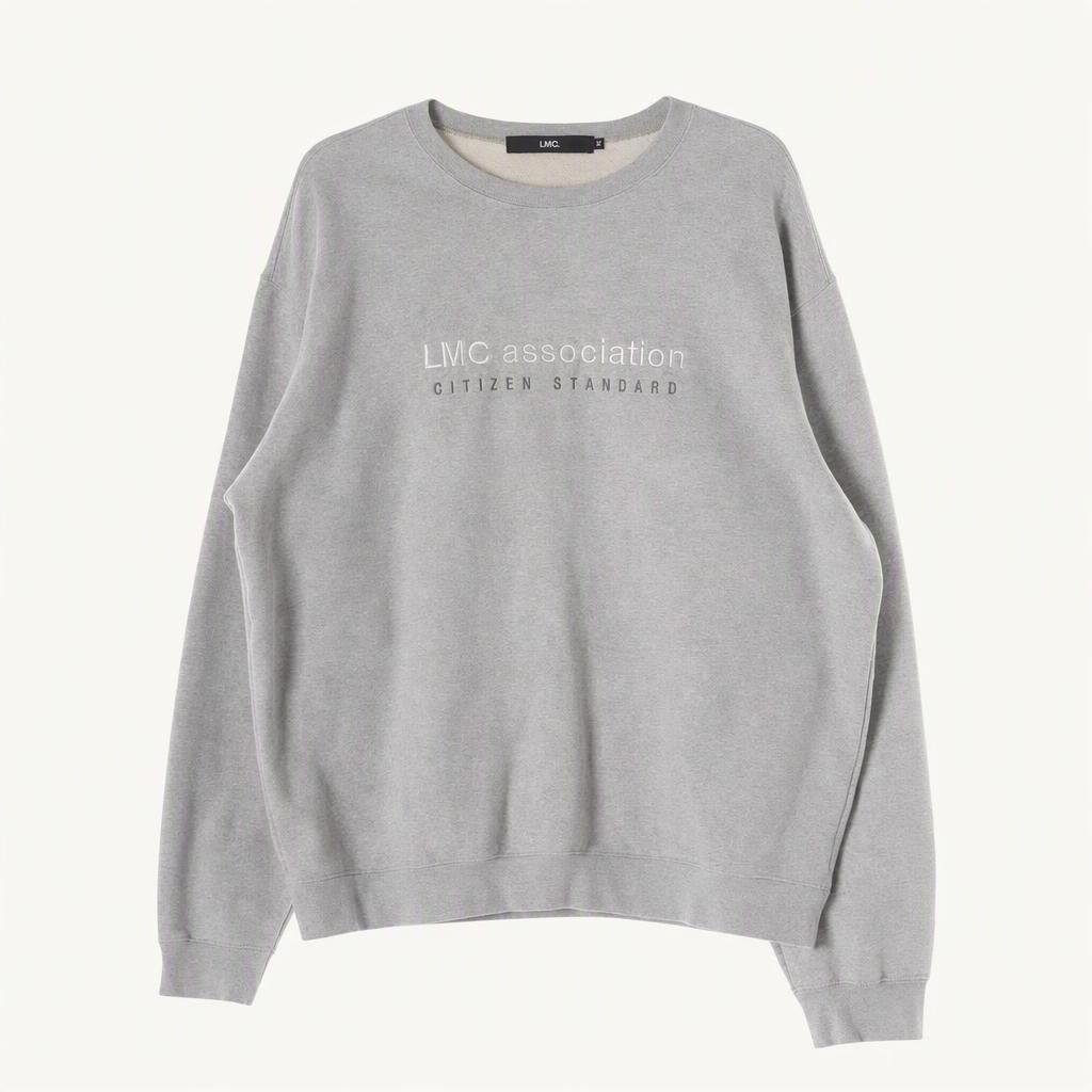 LMC (MEN - XL) 코튼 로고 맨투맨