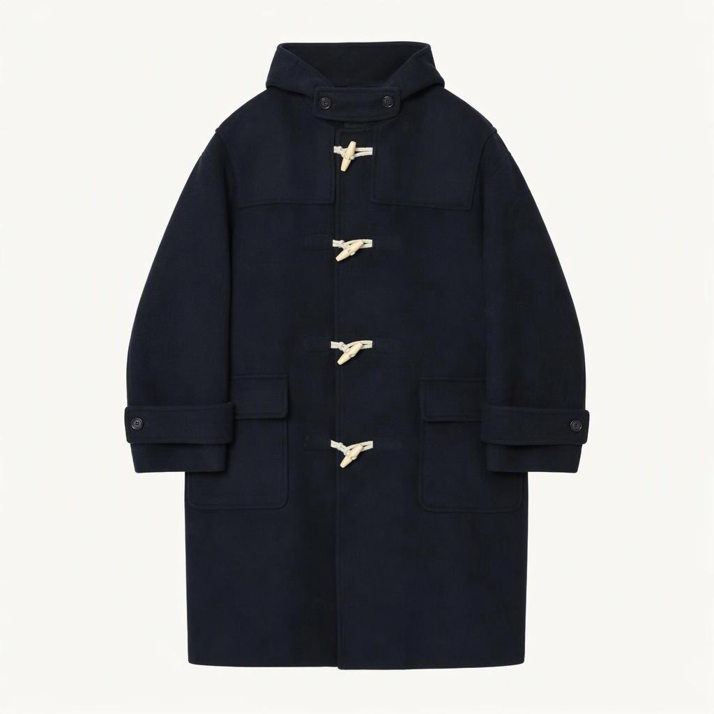 (M-XL) 파르티멘토 코트자켓 더플 떡볶이 네이비 아메카지-H41014