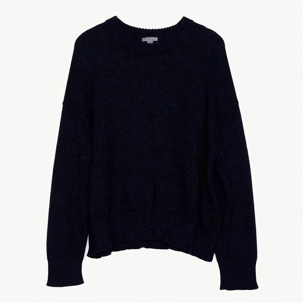 코스 COS 네이비 니트 EUR M [A1322]