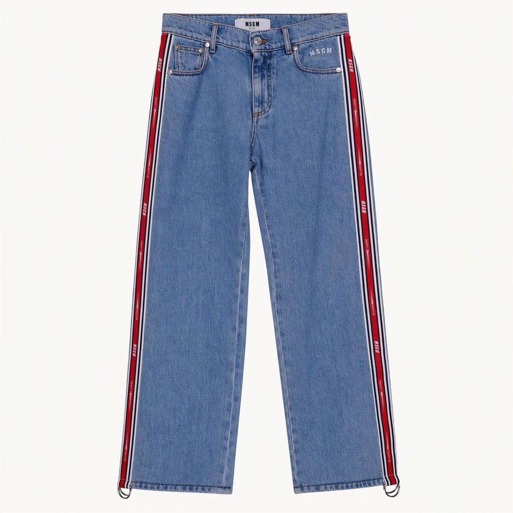 엠에스지엠 MSGM 스트라이프 데님/청바지 40 [A1311]