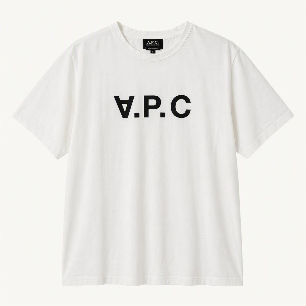 아페쎄 VPC 로고 반팔 티셔츠 화이트 S