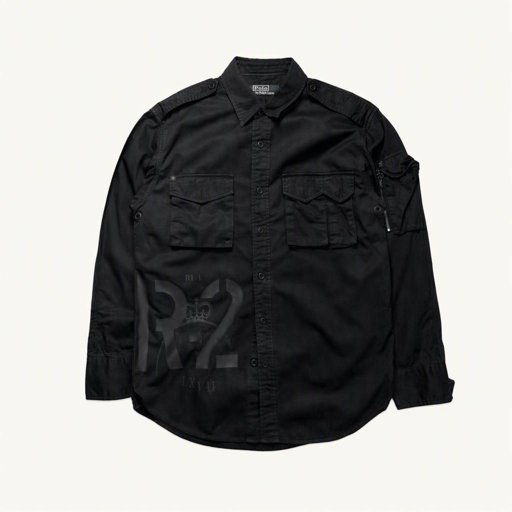 POLO BY RALPH LAUREN 알투 크라운드 멀티 포켓 셔츠 M