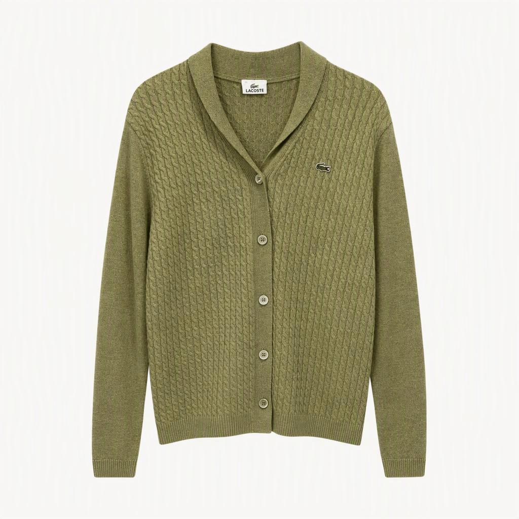 A3978[LACOSTE] 라코스테 울 가디건 90