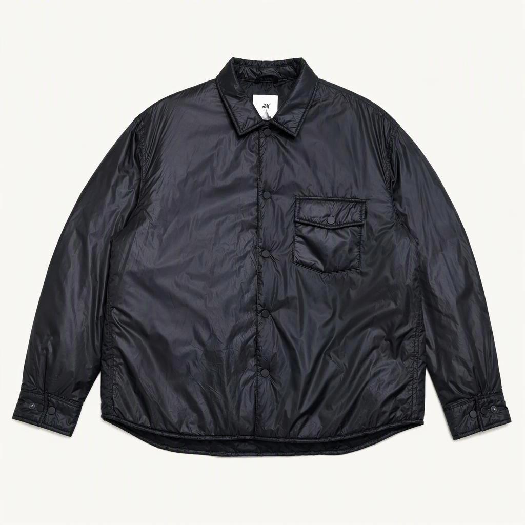 [L]H&M 셔츠 패딩 점퍼 0334