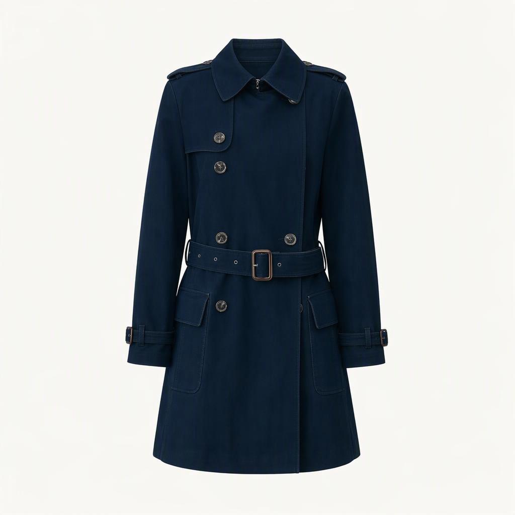 랄프로렌 네이비 트렌치 코트 XS-S