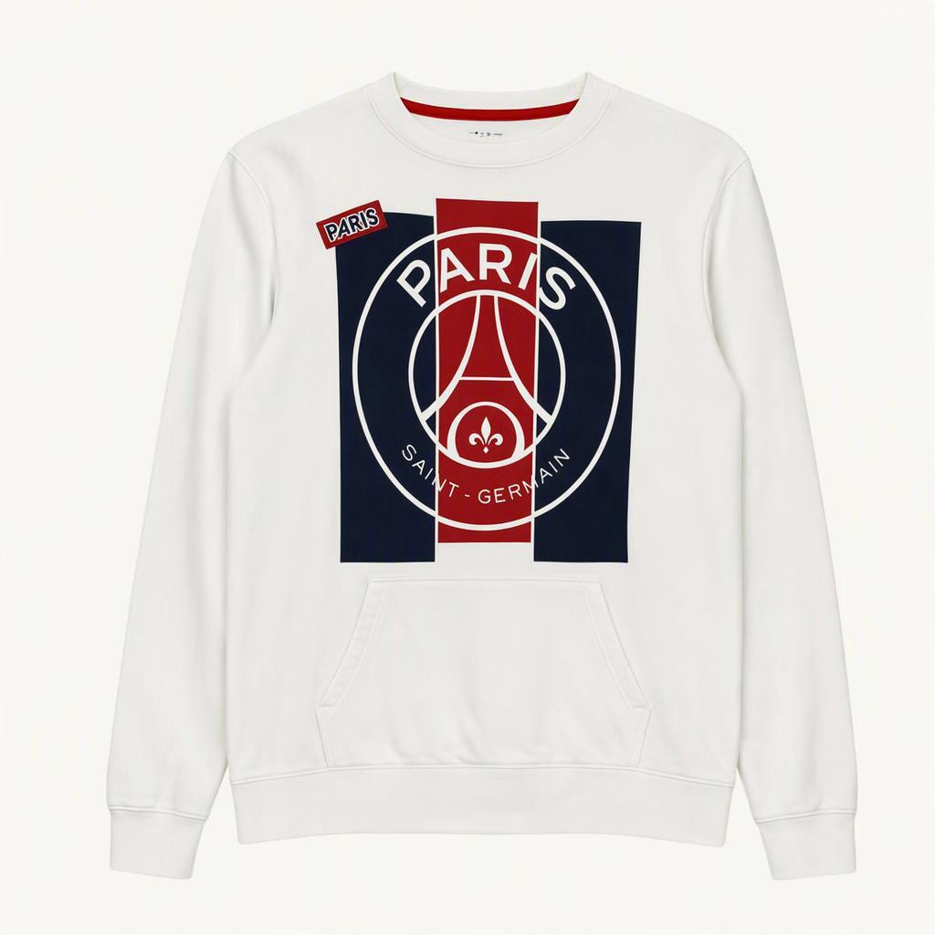 파리 생제르맹 PSG 오피셜 코어 화이트 맨투맨