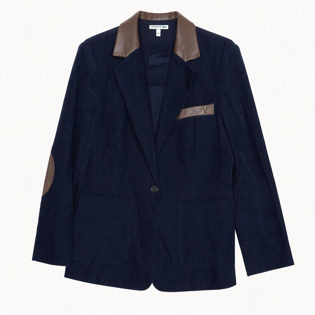 라코스테 LACOSTE 코듀로이 네이비 자켓 34 [A1390]