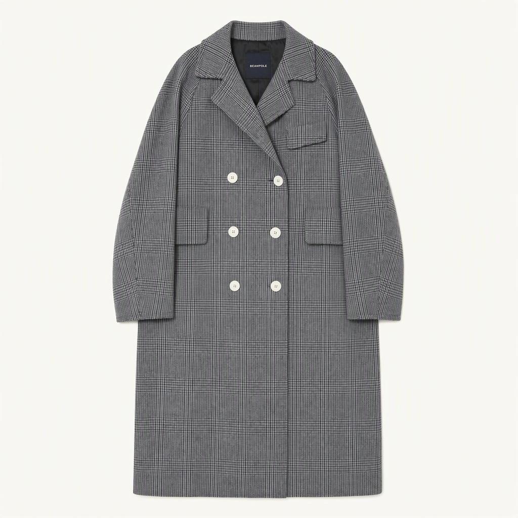 빈폴 BEANPOLE 울 100% 구스다운 롱코트