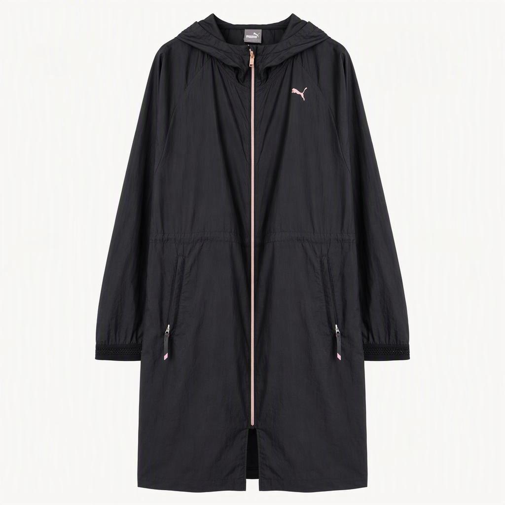퓨마 Puma 여성 롱바람막이 우븐자켓 L사이즈