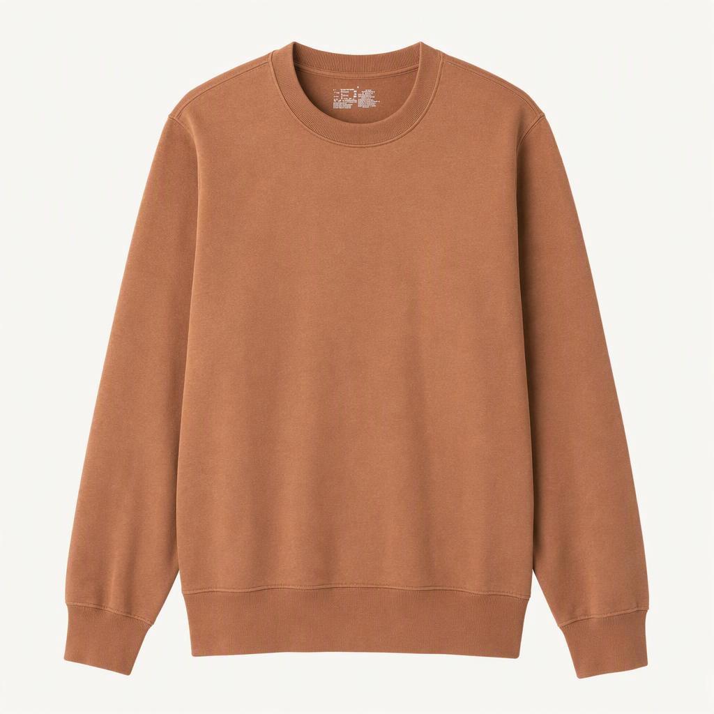 MUJI 무인양품 맨투맨 브라운 S