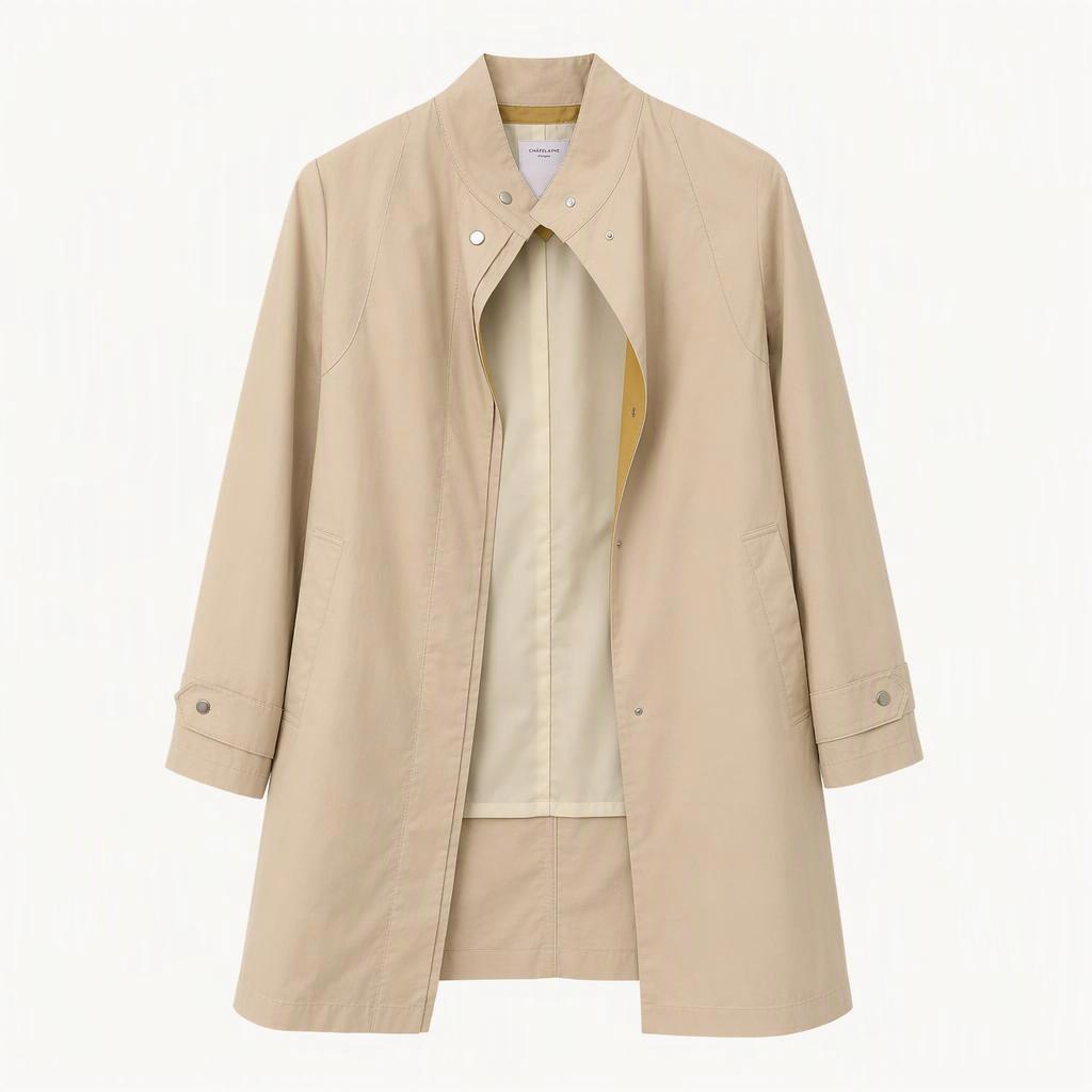 샤트렌 보야지 싱글 트렌치 코트 베이지 95