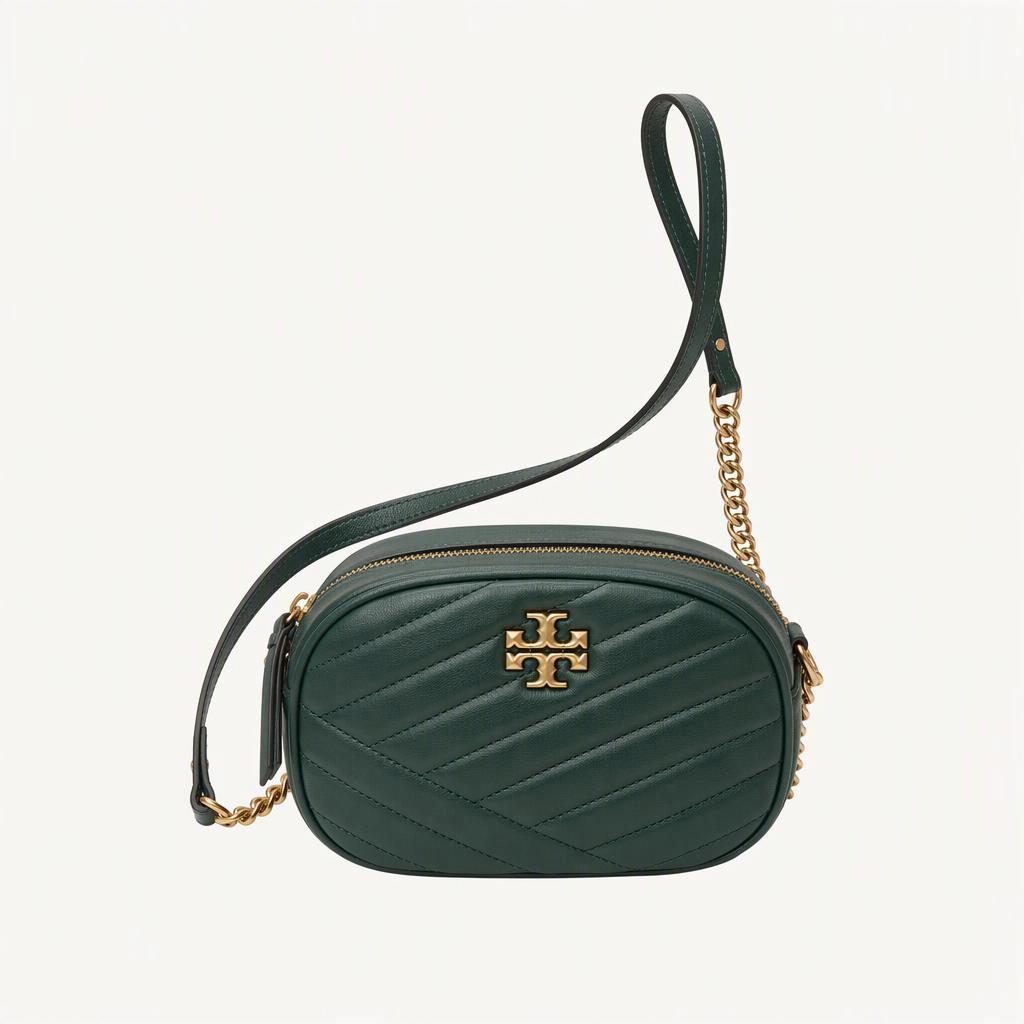 토리버치 Tory Burch 키라 쉐브론 카메라백 크로스백 금장