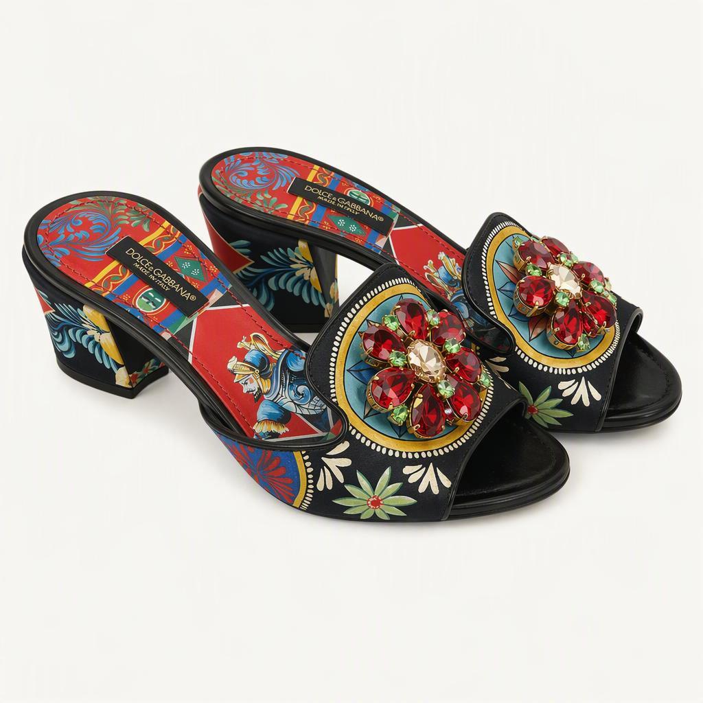 돌체앤가바나 Dolce & Gabbana 여성 뮬 슬리퍼