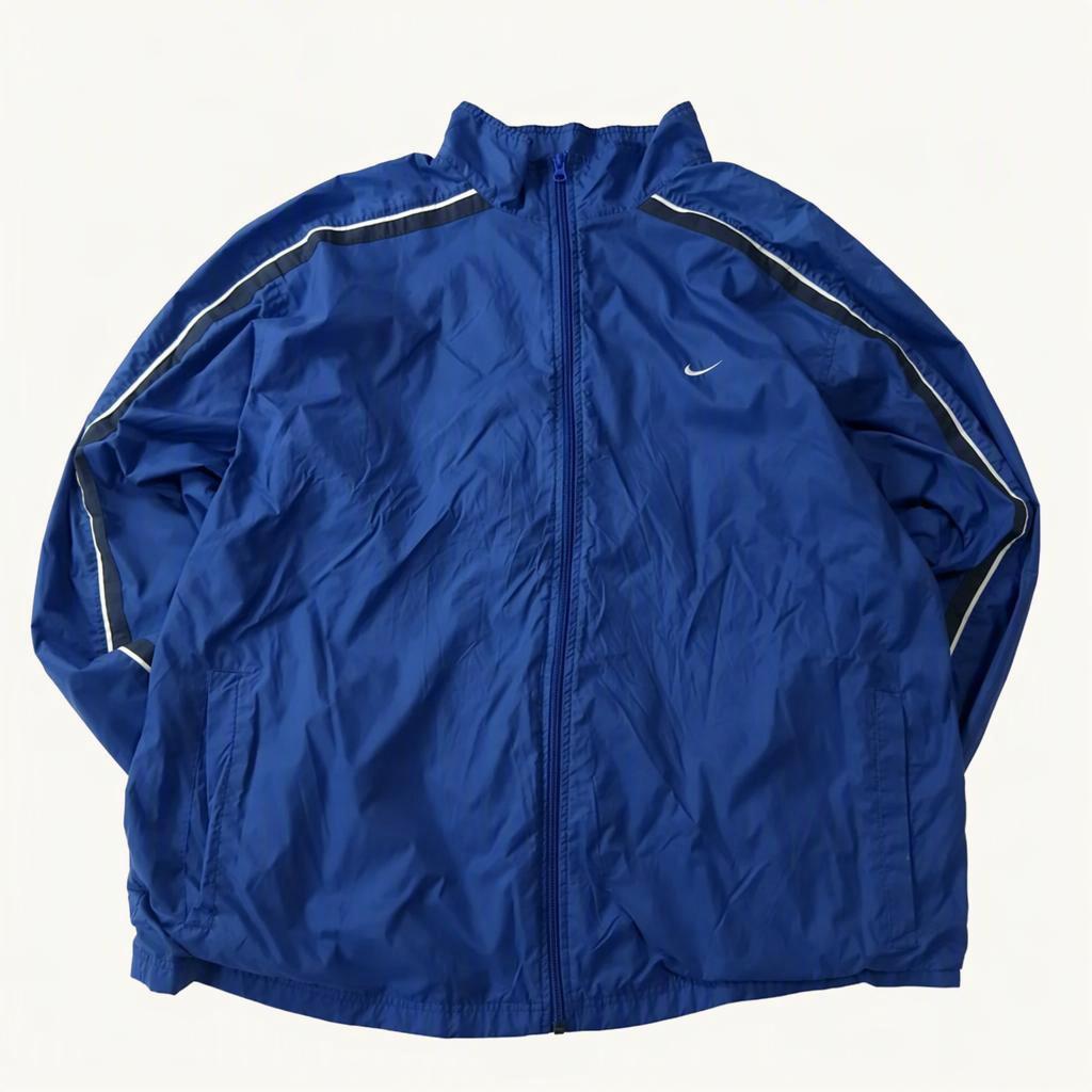 CC958 2XL 나이키 00s 말레이시아판 블루 바람막이 자켓