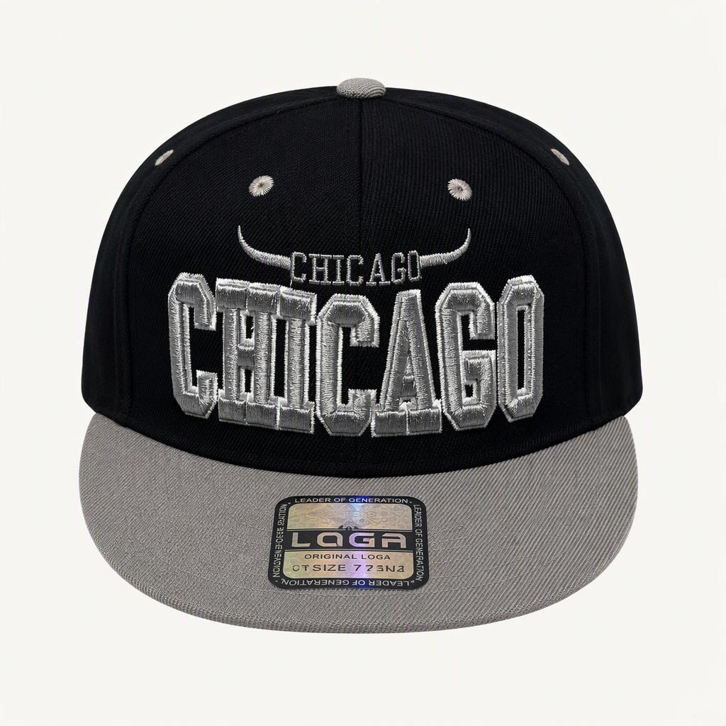 LOGA CHICAGO 빈티지 시카고 스냅백 모자