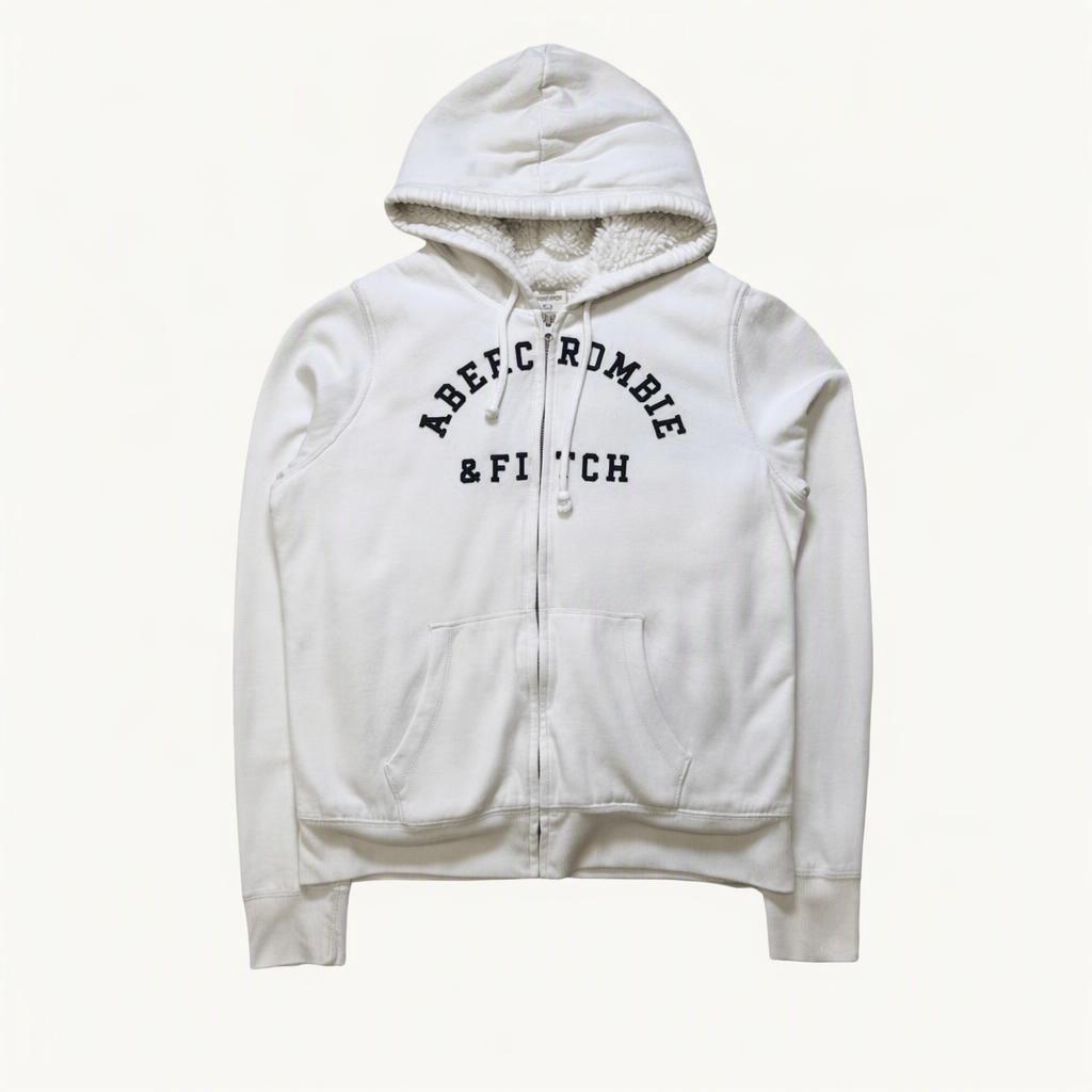 ABERCROMBIE & FITCH 울프 조 후드집업 M