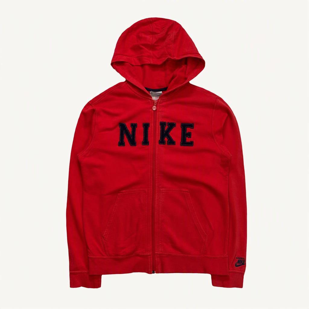 NIKE 올드스쿨 08's 빅로고 레드 후드집업 75