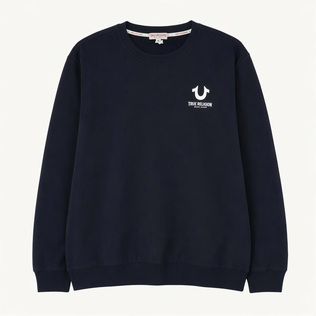 (XL-2XL) 트루릴리젼 맨투맨 티셔츠 Y2K 스몰로고-H41574