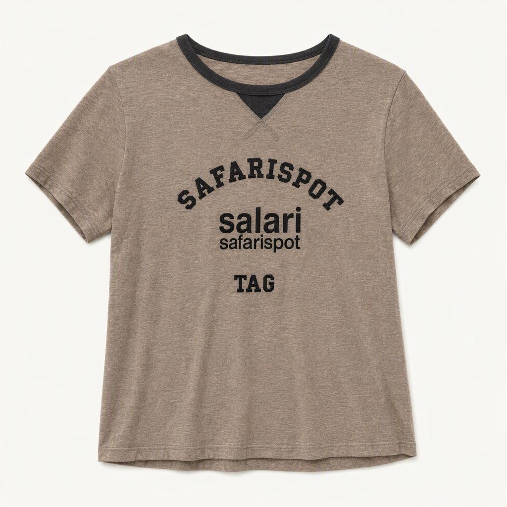 사파리스팟 1/2 Roux base school club Tee