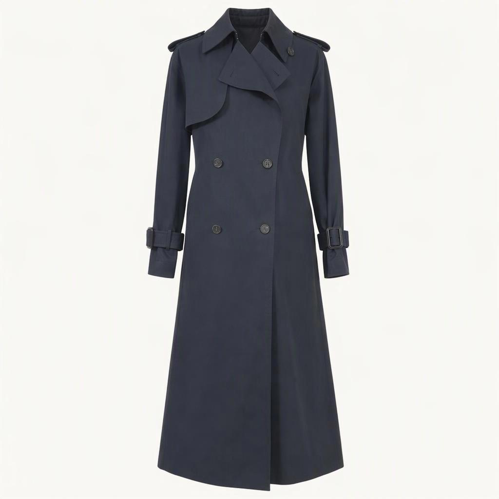 HANSSTYLE 여성네비이트렌치코트S호호상점