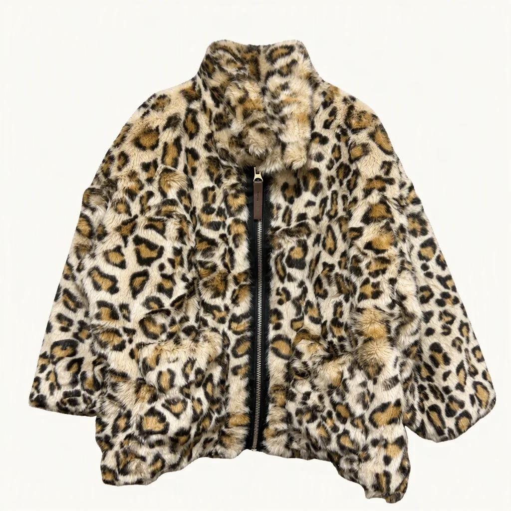 리미떼두두 다채색 키즈 털코트 L M8620
