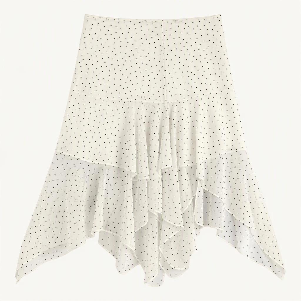 자라 도트 물방울 레이어드 스커트 L/XL(레이어드용으로 추천)