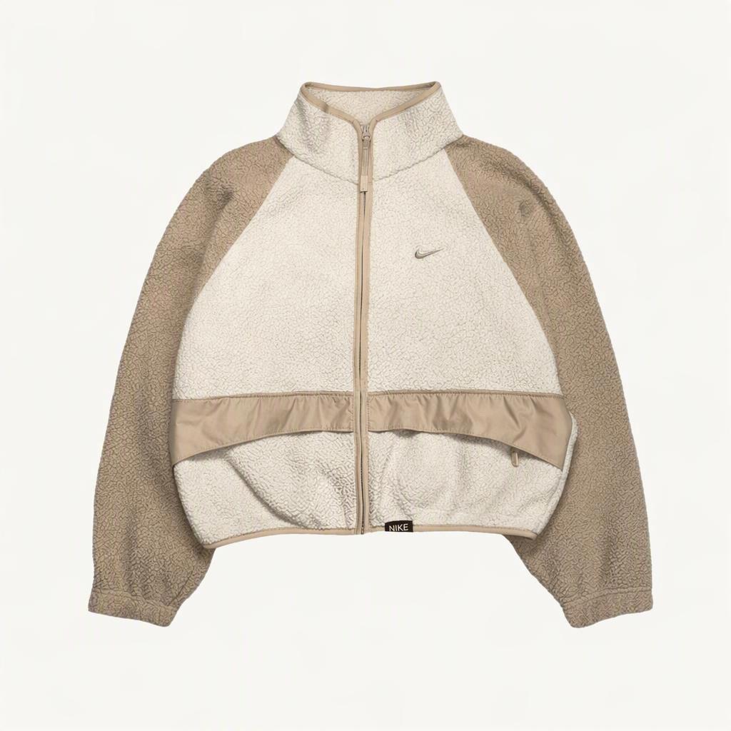 NIKE 크롭 플리스 자켓 S