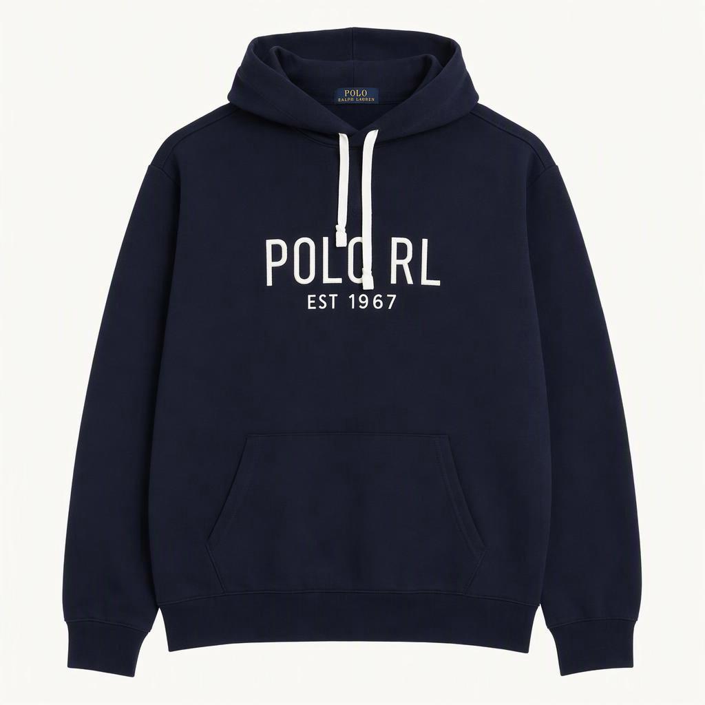 (L-XL) 폴로 랄프로렌 후드티셔츠 USA 빅로고 네이비-H40399
