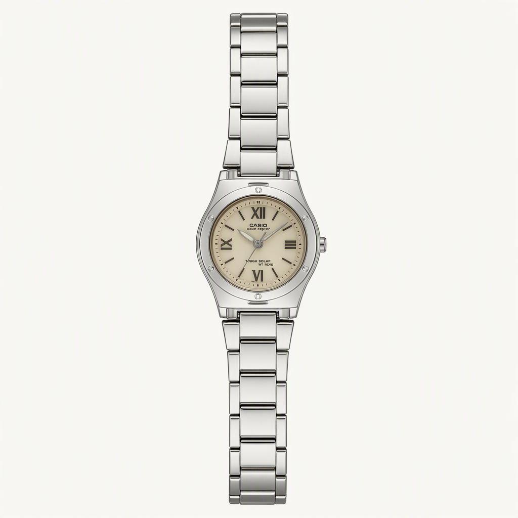 [카시오/CASIO] 웨이브셉터 터프솔라 로마자 메탈 시계