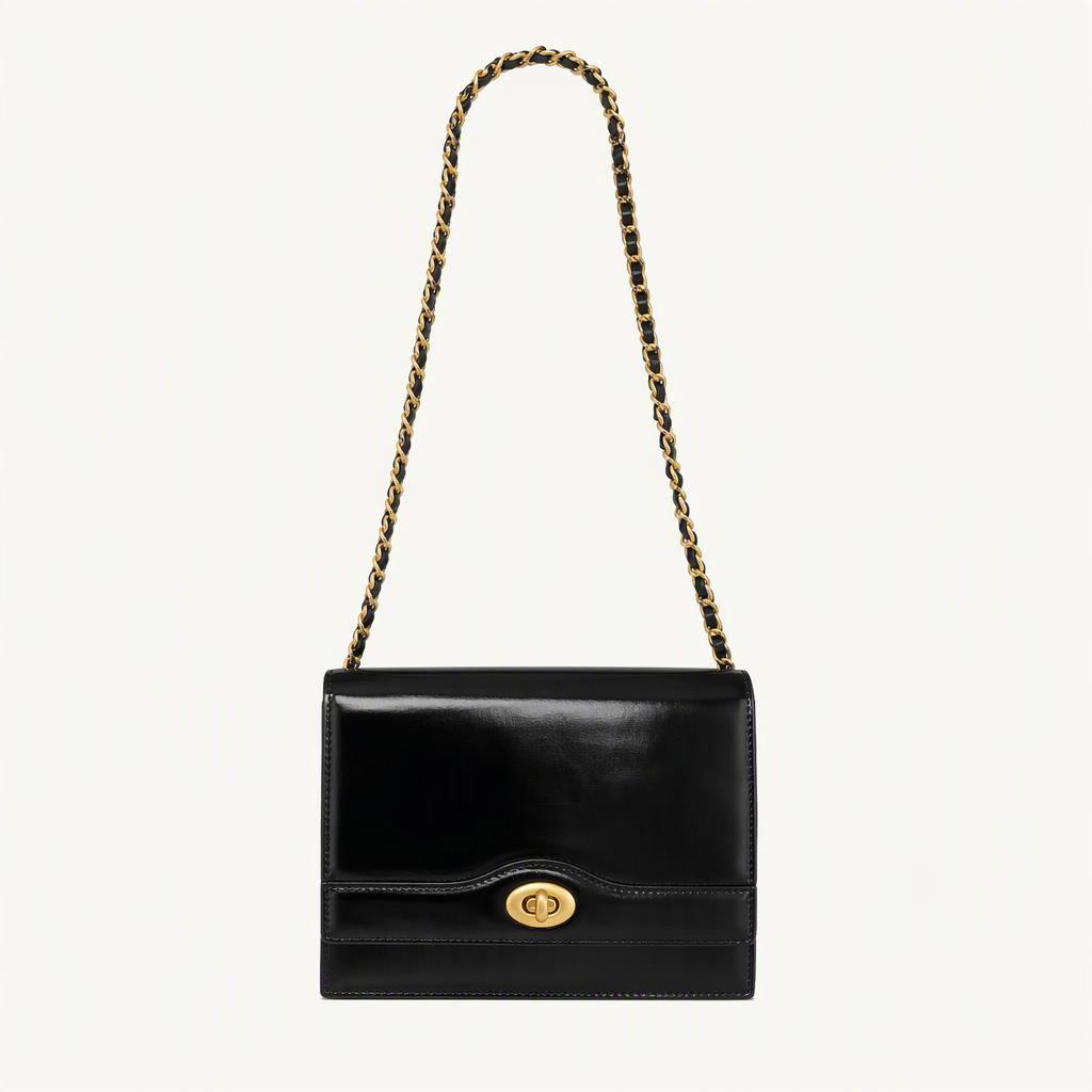 밀리유미유 Beart bag 베아르  체인 숄더백 블랙