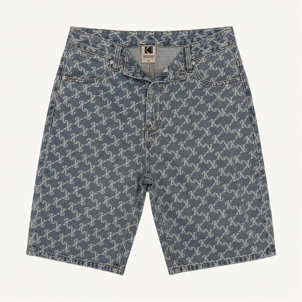 Ksubi 로고프린트 데님 팬츠 M