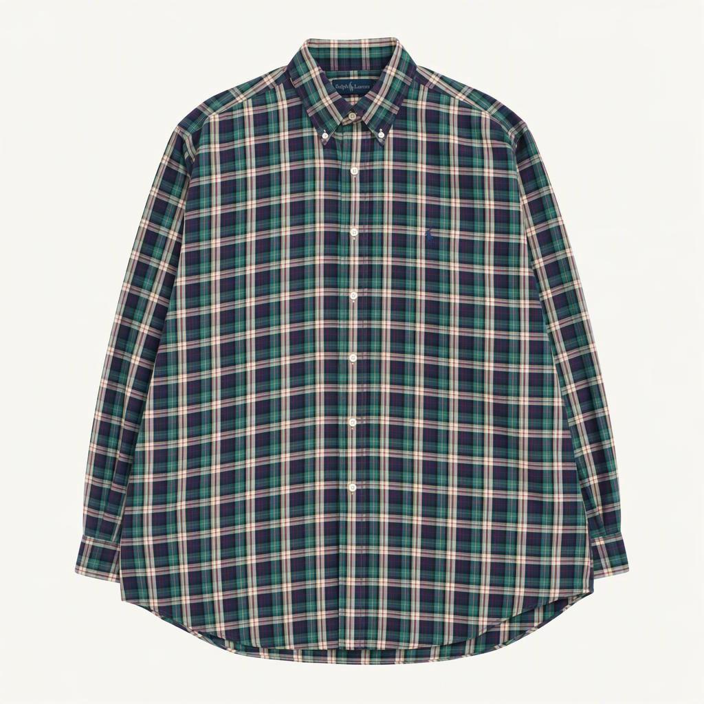(L-2XL) 폴로 랄프로렌 셔츠 남방 90S 년대 오버핏-H41692