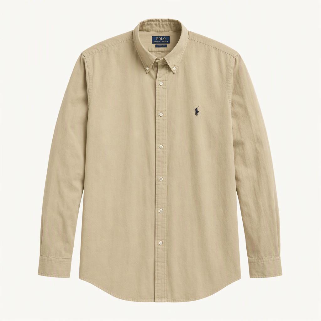 (2XL-4XL) 폴로 랄프로렌 셔츠 남방 빅사이즈 베이지-H41687