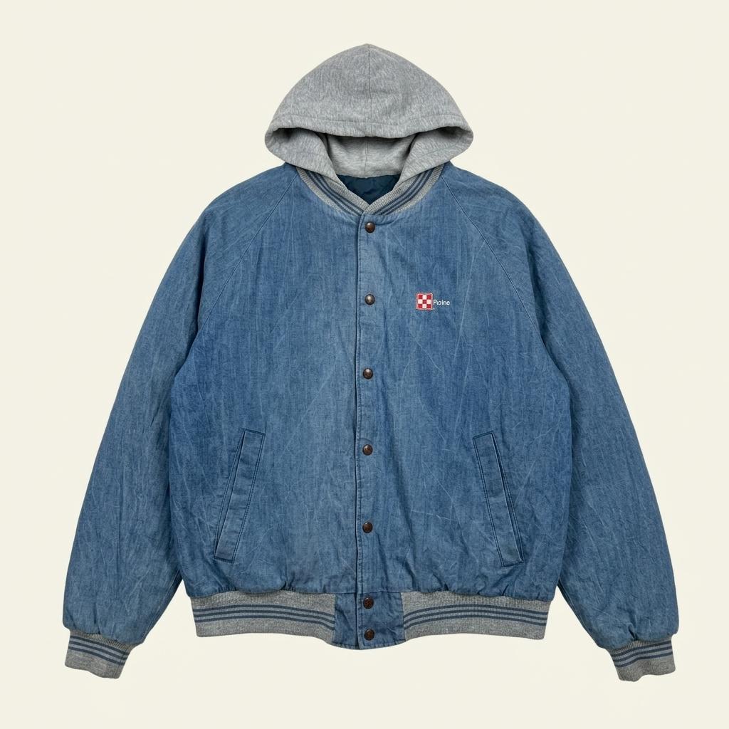 (L-2XL) 킹루이 집업 바람막이 점퍼자켓 80S 년대-H40364