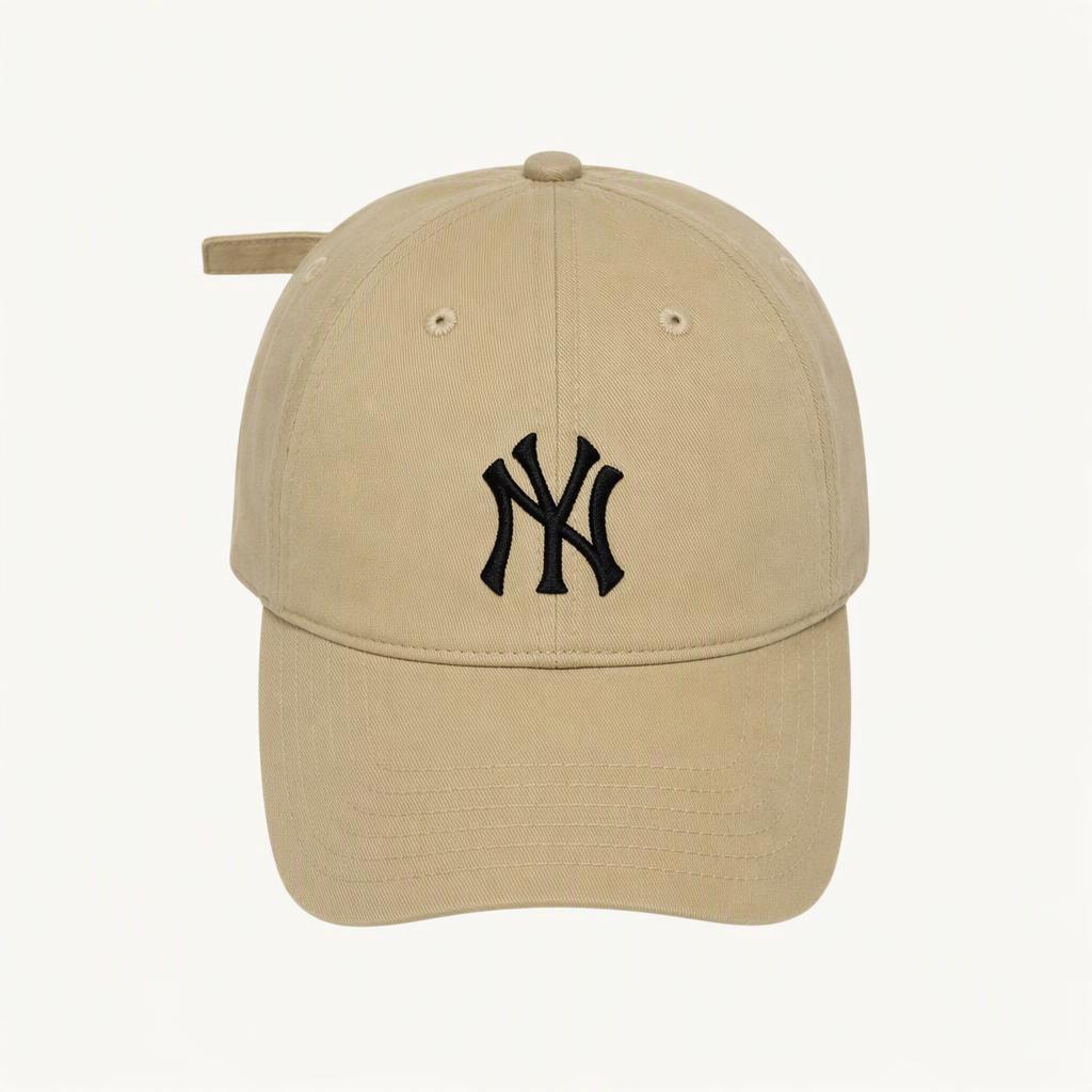 여성 MLB 엠엘비 뉴욕 양키스 볼캡 모자 베이지