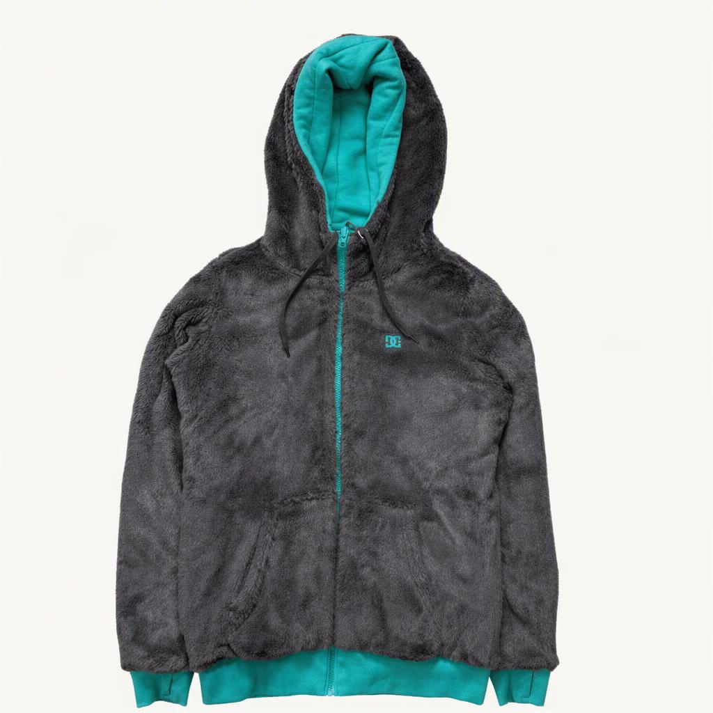 DC SHOES 리버시블 플리스 후드 집업