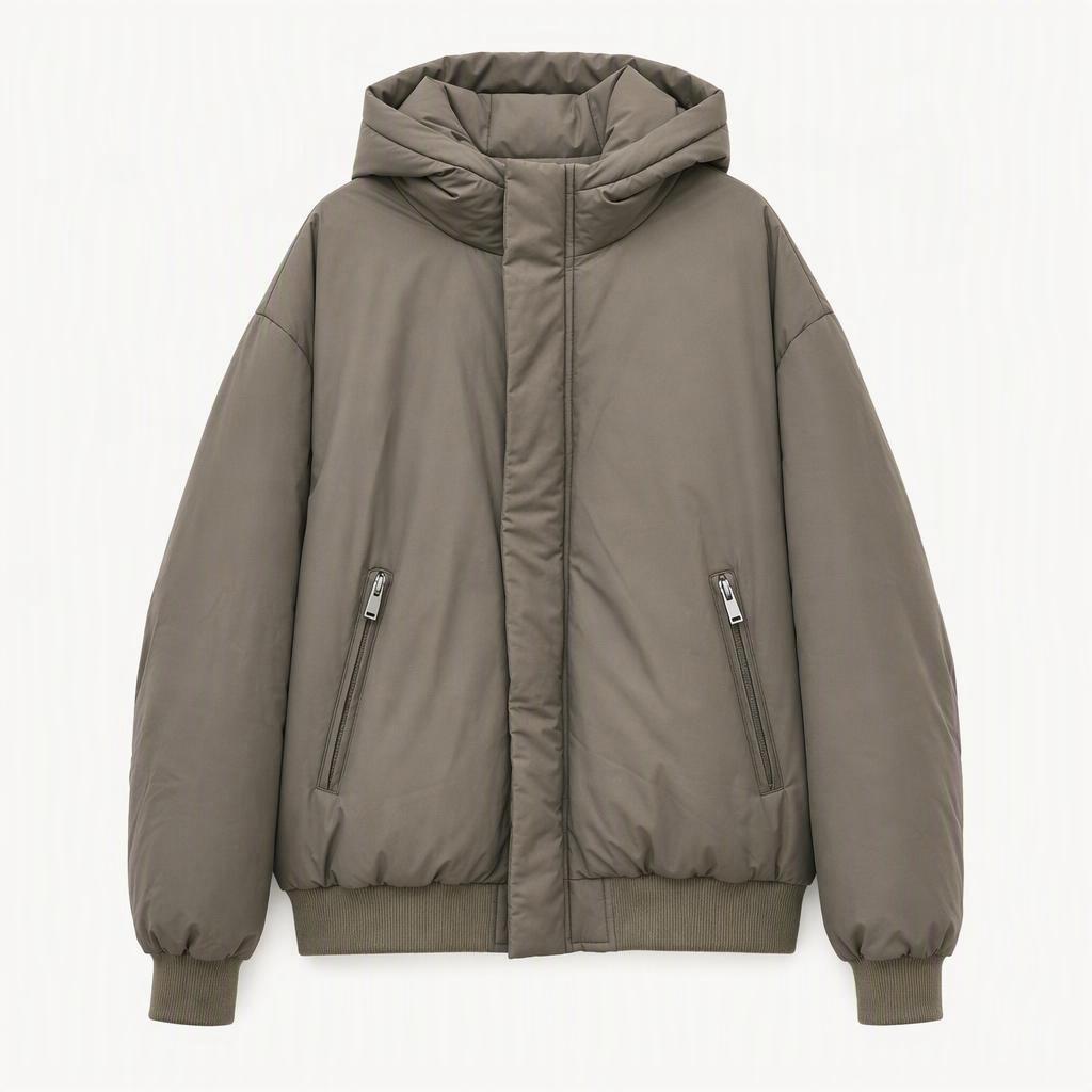 ZARA 후드 패딩 점퍼 L