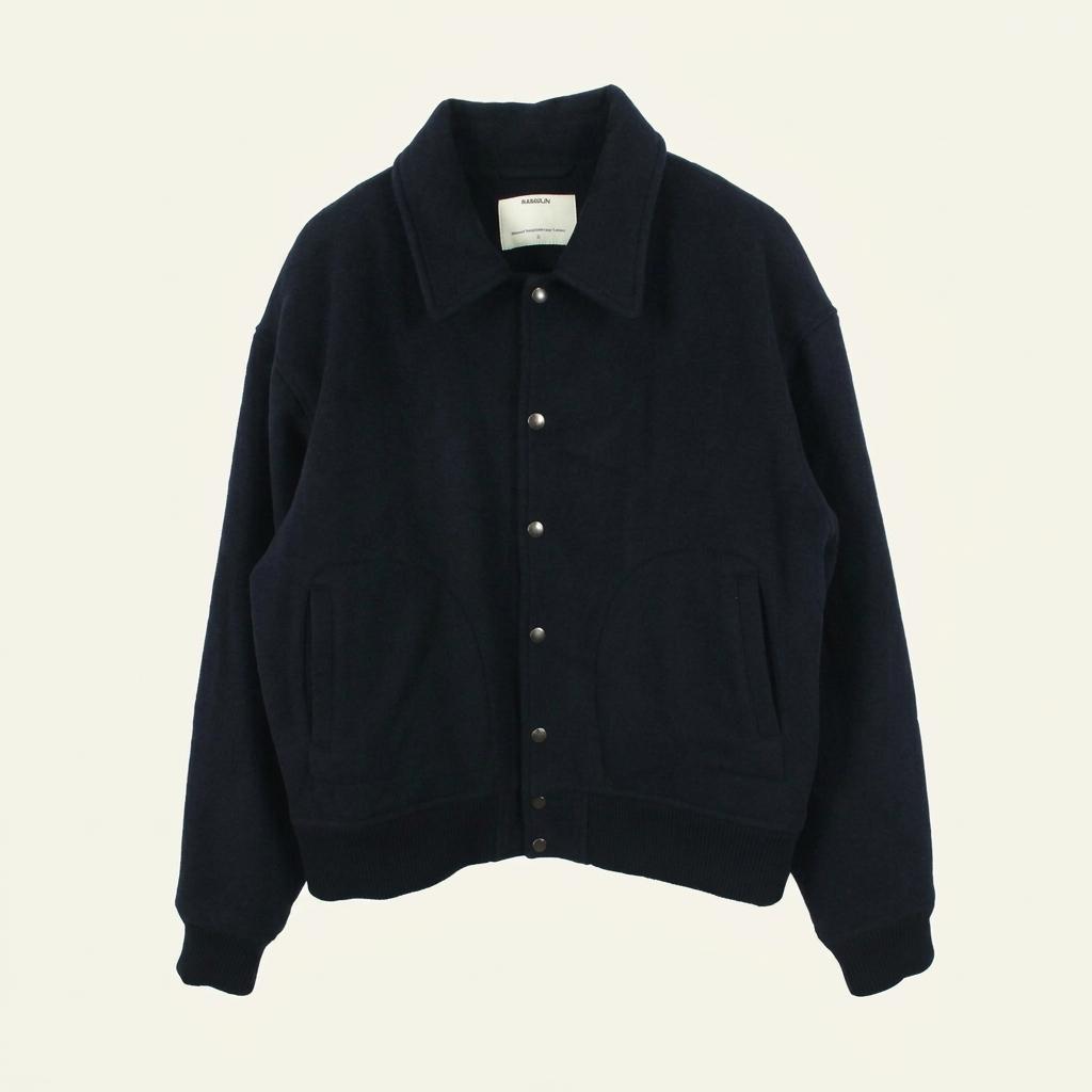라모랭 (MEN - M/L) 울 블렌드 3M 신슐레이트 블루종 자켓
