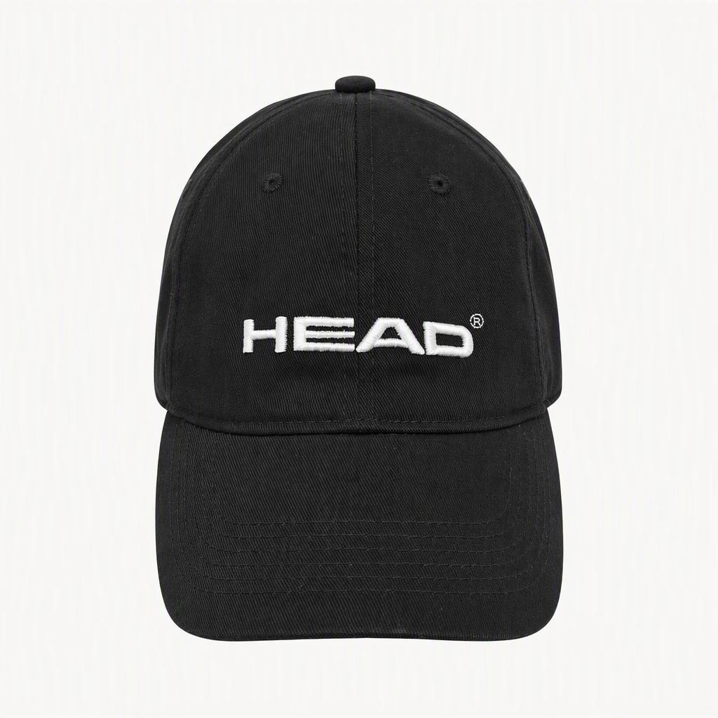 헤드(HEAD) 센터 로고 베이직 볼캡 (블랙)